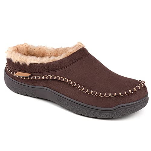 fuzzy moccasins mens