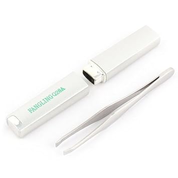 Amazon Com Trucco Edealmax Metallo Slant Tip Sopracciglia Viso