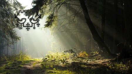 Belial Forest Mouse Pad, Mousepad (10.2 x 8.3 x 0.12 inches)-396320