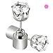 massmall New Fashion Light Glowing LED Earrings Ear Drop Crystal Pendant Light up Earrings/Studs Multicolor Bright Stylish Fashion Earrings (Pink)