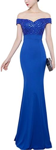 KAXIDY Ladies Girls Long Dresses Prom Party Dress Backless Wedding Gown Wedding Dress