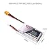 GAONENG 600mAh LiPo Battery Pack 2S 7.4V 50C XT30 Connector for FPV Racing Drone