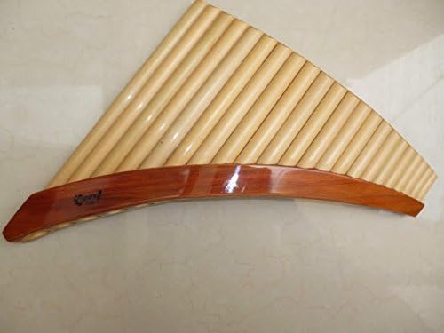 Professional Lupaca Pan Flaute 22 Pipes Tunable Natural Bamboo - Case Included - Item in USA