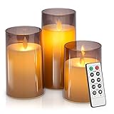 Aignis Flameless Candles Flickering with