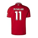 #11 M Salah Liverpool Home 2018-2019 Mens Soccer Jersey Red