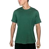 WoolX Men's Outback Tee, Fir, Large