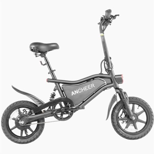 ANCHEER Folding Electric Bike for Adults, Ebike, Electric Bikes