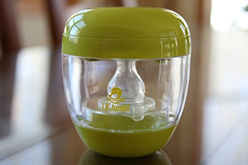 Lil' Jumbl Portable UV Sterilizer for Pacifier and Baby Bottle Nipples Kills 99.9% Germs & Bacteria (Green) - Thumbnail 2