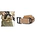 2Pack Riggers Belt, Survival Tactical Belt Emergency Fire Rescue Rigger Waist Belt Military CQB Belt for Concealed Carry EDC Holsters Pouches Hunting, Shooting and Tactical Activities