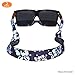 TORTUGA STRAPS FLOATZ Relaxed Fit Maui Blue Black -2 Pk Floating Sunglass Straps