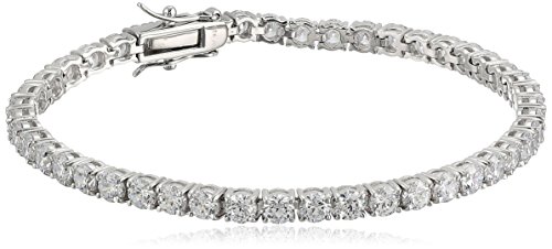 Charles winston, sterling silver, cubic zirconia tennis…