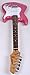 SX RST 3/4 BGMY Short Scale Pink Guitar Package with Amp, Carry Bag and Instructional DVD