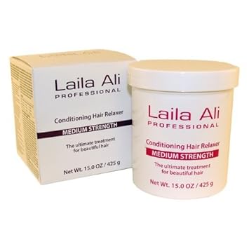 Laila Ali Medium Strength Conditioning Hair Relaxer By Laila Ali