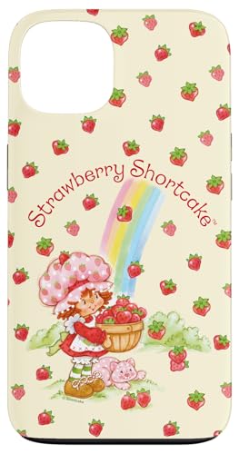 Strawberry Shortcake Rainbow Pastel Colors Retro Logo Case for iPhone 13