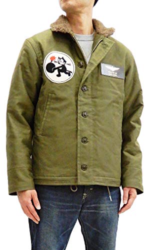 Patch Usn Deck Coat Men's N1 Deck Jacket With Felix The Cat UK Ubuy