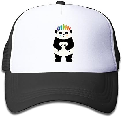 Panda Flat Baseball Cap Hip Hop Cap - Girls