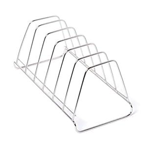 DECORVAIZ Stainless Steel Plate Rack | Dish Rack | Plate Stand | Dish Stand | Pack of 1 (Length 27 cm Height 12 cm Width…