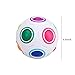 Decompression Toys Pack of 3 - Infinite Cube, Fidget Cube, and Rainbow Magic Ball (Rainbow)