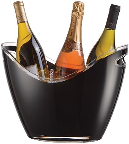 Amazon ウィノゴンドラ ワインクーラー シャンパンクーラー L ブラック 2929 グローバル クーラー オンライン通販
