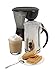 Finnhomy Automatic Electric Milk Frother & Heater 250ml with Hot or Cold Function, Stainless Steel Non-Stick Interior, Milk Steamer Foamer & Warmer, FDA Certified, BPA free Cappuccino Maker