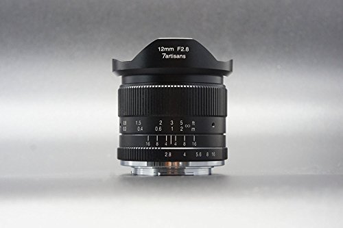 7Artisans 12 mm F2.8 APS-C Grand Angle objectif fixe manuelle pour Fuji X Mount Camera comme X-A1 X-a10 X-A2 X-a3 X-at X-M1 XM2 X-T1 X-T10 X-t2 X-t20 X-Pro1 X-pro2 X-E1 X-E2 X-E2s - Image 4