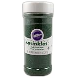 Wilton Dark Green Cookie, Cake Decorating Sugar Sprinkles, 7.5Oz