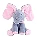 Floppy The Peek A Boo Elephant, Interactive Plush Toy Sings & Plays Peek-A-Boo, Anti-Stress Stuffed Animal Doll for Infants, The Best Gift for Baby Showers, Toddler Birthdays, and Christmas