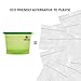 6 Pack Silicone Food Storage Bags | Reusable Food Bags | Reusable Silicone Bags for Snacks, Cooking, Storage | Best Reusable Freezer Bags by Zumatico. FDA and SGS Approved. BPA-Free.