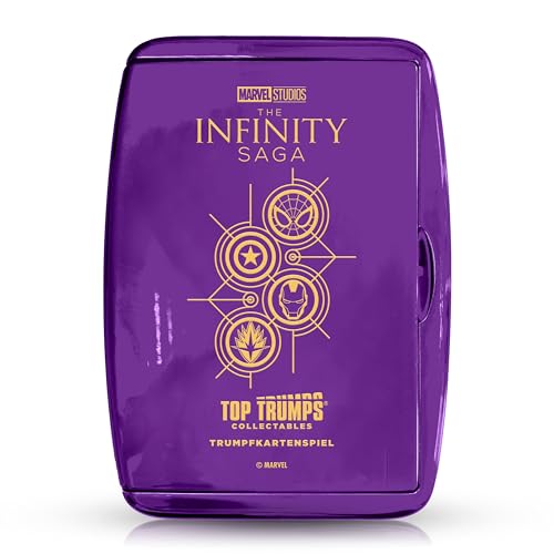 Winning Moves Top Trumps Collectables - Marvel - Articles pour Fans de Marvel - Âge 12 Ans et Plus - Allemand