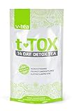 14 Day Detox Tea Teatox by V Tea - Body Cleanse, Boost Energy & Reduce Bloating