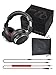 OneOdio Adapter-Free DJ Headphones for Studio Monitoring and Mixing,Sound Isolation, 90° Rotatable Housing with Top Protein Leather Earcups, 50mm Driver Unit Over Ear DJ Headsets with Mic