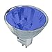 Bulbrite 637120 - FTD/B - Blue 20 Watt MR11 Style Halogen Light Bulb, 12 Volt, 36 Degree Beam Spread