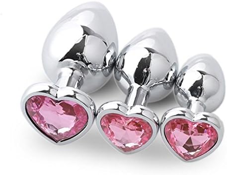 LFN3J Stainless Steel Diamonds Heart for Beginner Advanced Use - Pink
