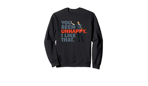 unhappy sweatshirt