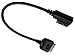 JIMAT AMI MDI MMI Audi VW 30 Pin Compatible with iPod iPhone 3 4 4S iPad 2 3 Audio Music Interface AUX-in Cable Adapter | Data Sync Transfer Charging