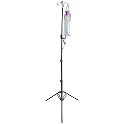 Portable IV Pole Collapsible for