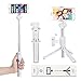 Selfie Stick - VANZAVANZU Extendable Selfie Stick Phone Tripod Monopod Detachable Bluetooth Wireless Remote Shutter for iPhone x xr xs max 6 6s 7 8 Plus Samsung Galaxy s8 s9 s10 j7 Note 9 8 - White