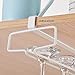 Alliebe Stemware Wine Glass Cup Rack Hanger Holder Under Cabinet Shelf Storage Without Drilling for Kitchen Set of 2