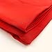 Craft And Party Round Tablecloth, 70 Inch Red Tablecloth, Polyester Fabric Washable Table Cloth for Home, Party, Wedding or Restaurant Use.