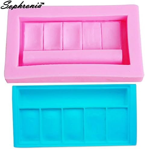 BIN BON - 10PCS/SET M191 Makeup Silicone Mold Cookware kitchen Baking accessories Non-Stick Cake Decorating Fondant Mould