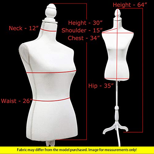 6 Female+Mannequin+Adjustable+Jewelry+Display
