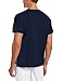 WonderWink Men's The Alpha Unisex V-Neck Scrub Top, Navy, Medium