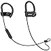 Mpow D9 Bass+ Bluetooth Headphones 16H Playback, aptX Sound Wireless Earbuds Sports Bluetooth 5.0, IPX7 Waterproof Earphones w/CVC6.0 Noise Cancelling & MEMS Mic, Black