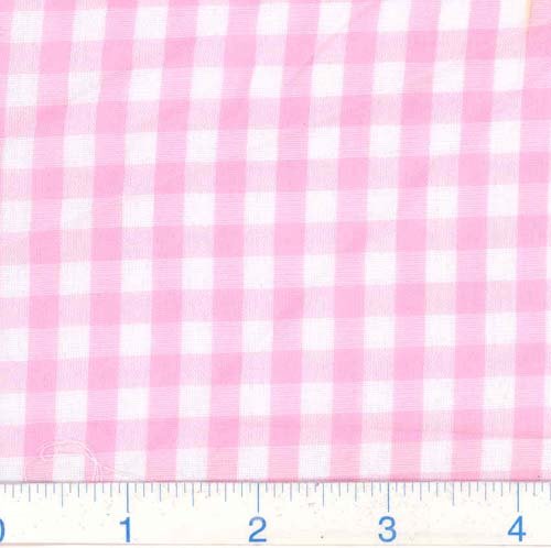 Richland Textiles Richcheck 60in Gingham Check 1/4in Pink Fabric By The Yard