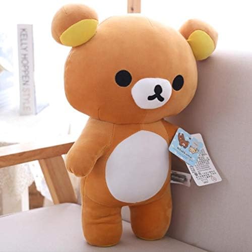 xuritaotao 60Cm Big Brown Rilakkuma Plush Animal Cute Soft Prettydoll Toy Stuffed Teddy Bear Birthday Kid