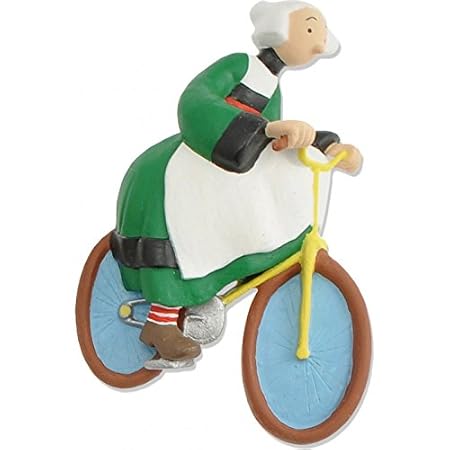 Plastoy – 70171 – Figur – Magnet, Motiv Bécassine und Fahrrad