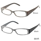 MLC Eyewear ® 'Alson' Rectangle Reading Glasses