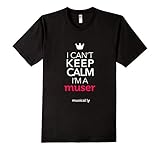 musical.ly keep calm classic T-Shirt (Fitted Cut)