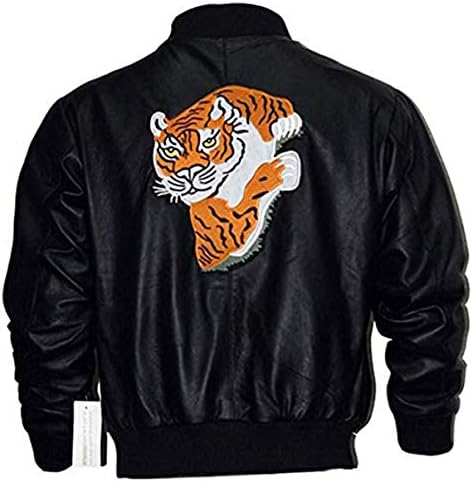 Rocky II Balboa Sylvester Stallone Tiger Black Jacket