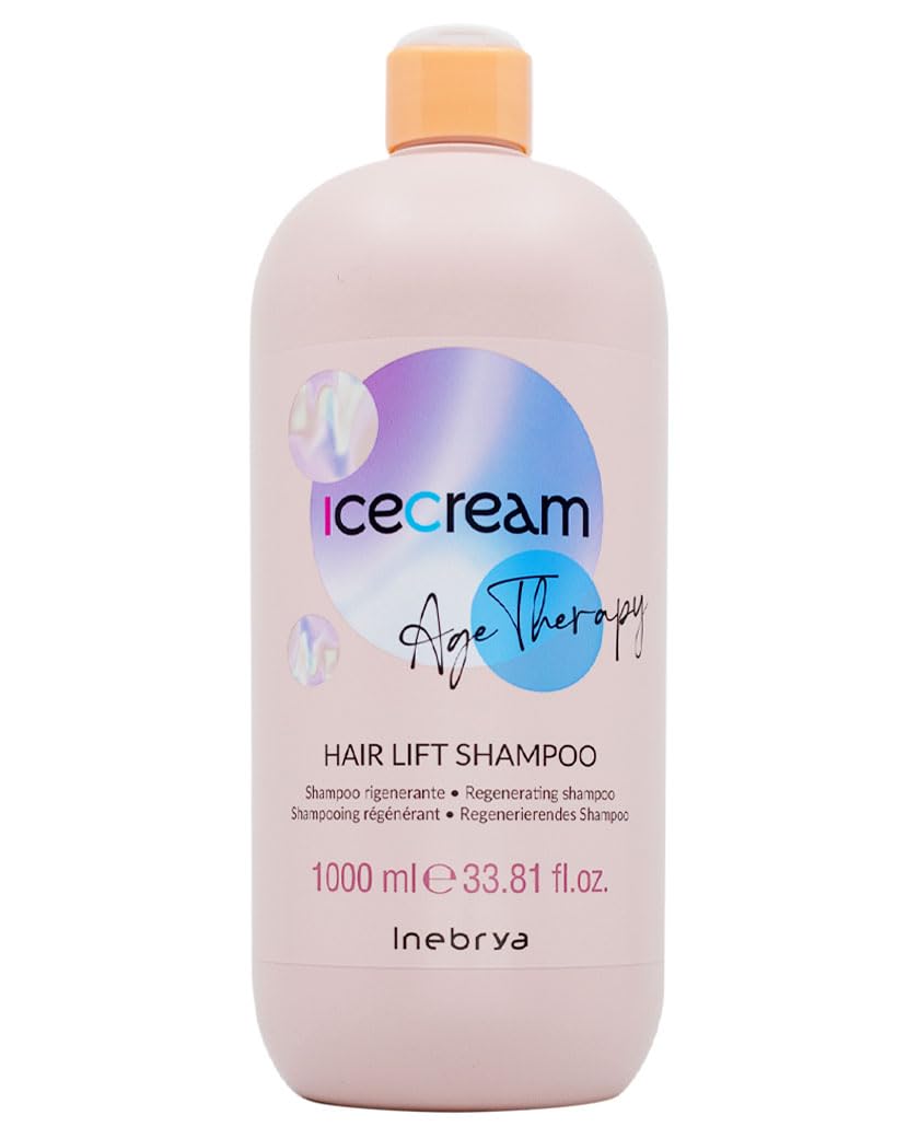 Inebrya Ice Cream Age Therapy Hair Lift Shampoo - Shampoo Rigenerante 1000ml